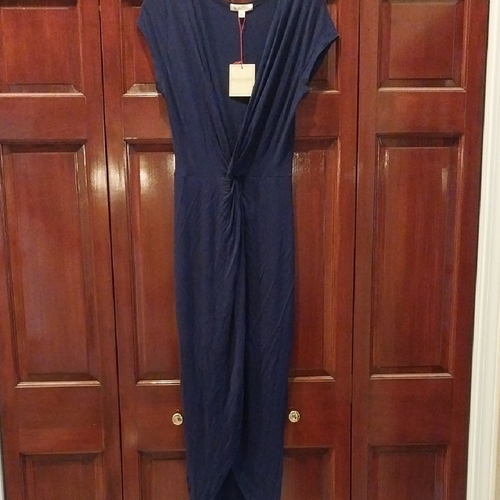 Elegant Navy Blue Dress